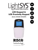 Risco lightsys RP432KPP Manuel utilisateur