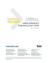 Telit Wireless Solutions LN940 WWAN M.2 Manuel utilisateur
