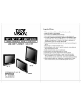 Tote Vision LCD-1411T Owner's Manual & Installation Manual
