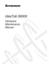 Lenovo IdeaTab S6000 Hardware Maintenance Manual