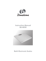Binatone BS-8020 Manuel utilisateur