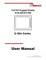 Winmate R15L100-67C3HB Manuel utilisateur