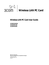 3com 3CRWE62092B - 11Mbps Wireless LAN PC Card Manuel utilisateur