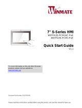 Winmate W07FA3S-PCM1-PoE Guide de démarrage rapide