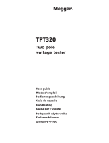Megger TPT320 Manuel utilisateur