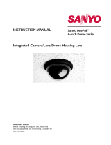 Sanyo Security camera Manuel utilisateur