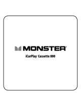 Monster iCarPlay Cassette 800 Manuel utilisateur