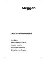 Megger DCM1500 Manuel utilisateur