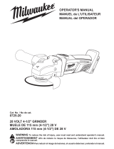 Milwaukee 0725-20 Manuel utilisateur