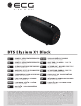 ECG BTS Elysium X1 Black Manuel utilisateur