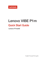 Lenovo VIBE P1m SERIES Guide de démarrage rapide