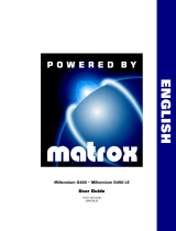 Matrox Millennium G450 Manuel utilisateur
