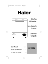 Haier HDT18PA - Space Saver Compact Dishwasher Manuel utilisateur