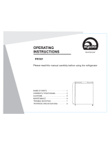 Igloo FR181 Operating Instructions Manual