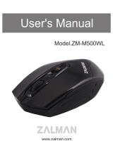 ZALMAN ZM-M500WL Manuel utilisateur