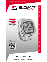 Sigma PC 26.14 Guide de démarrage rapide