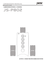 jWIN JS JS-P802 JS-P802 Mode d'emploi