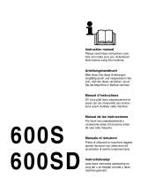 Jonsered 600 SD Le manuel du propriétaire