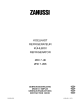 Zanussi ZRX7JB8 Le manuel du propriétaire