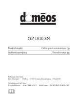 Domeos GP 1010 SN Le manuel du propriétaire