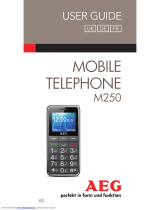 Aeg-Electrolux M1250 Le manuel du propriétaire