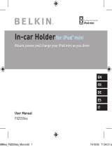 Belkin DANS-VOITURE TITULAIRE POUR IPOD MIN #F8Z050EA Le manuel du propriétaire