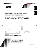 JVC RX-D302B Le manuel du propriétaire