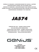 Genius JA574 Use And Installation Instructions