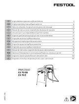 Festool CS 70 E Le manuel du propriétaire