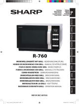 Sharp R-760 Le manuel du propriétaire