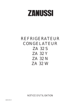 Zanussi ZA32Y Le manuel du propriétaire
