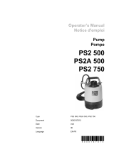 Wacker Neuson PS2500 Manuel utilisateur