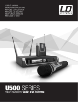 LD Sys­tems U508 BPL Manuel utilisateur