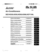 Mitsubishi SEZ-KD25VAL Le manuel du propriétaire