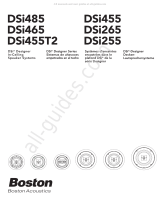 Boston Acoustics DSI455T2 Manuel utilisateur