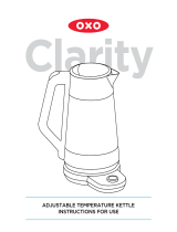 OXO Clarity Instructions For Use Manual