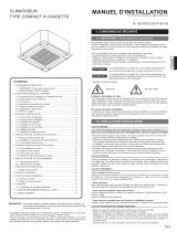 Fujitsu ACUH09LUAS1 Guide d'installation