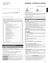 Fujitsu ASUG09LZBS Guide d'installation