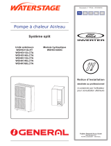 Fujitsu WSHG140DG/WOHK140LCTA Guide d'installation