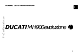 Ducati MH900 Evoluzione 2001 Le manuel du propriétaire