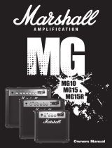 Marshall MG15 Le manuel du propriétaire