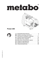 Metabo Power 260 Le manuel du propriétaire