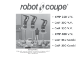 Robot Coupe CMP 400 V.V. Manuel utilisateur