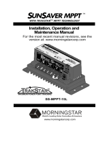 Morningstar SUNSAVER MPPT SS-MPPT-15L Manuel utilisateur