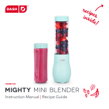 Dash Mighty Mini Blender Le manuel du propriétaire