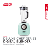 Dash Deluxe Chef Series Digital Blender Le manuel du propriétaire