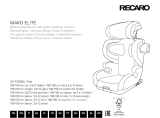 RECARO Mako Elite Le manuel du propriétaire