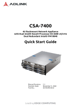 ADLINK Technology CSA-7400 Guide de démarrage rapide