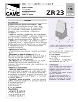 CAME Z Series Le manuel du propriétaire