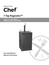 Master Chef Kegerator Beer Refrigerator Manuel utilisateur